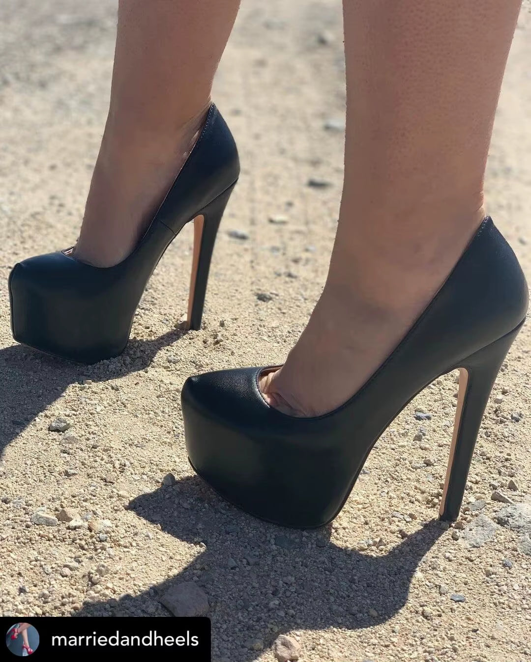 Women Platform Pumps Thin High Heels
