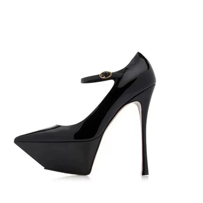 High Platform Women's High Heels Sexy Ladies High Heel Sandals Stiletto Party Wedding Luxury Stiletto Pointed Pumps Large Size